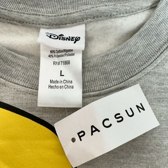 NWT - Disney Dumbo Adult Crewneck Sweatshirt - Size Large - Pacsun Exclusive - Picture 3 of 9